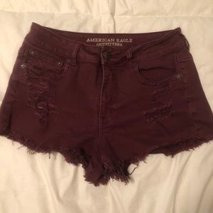 Distressed American Eagle Shorts